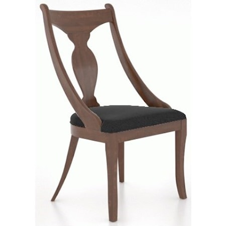 Customizable Chair with Upholstered Seat
